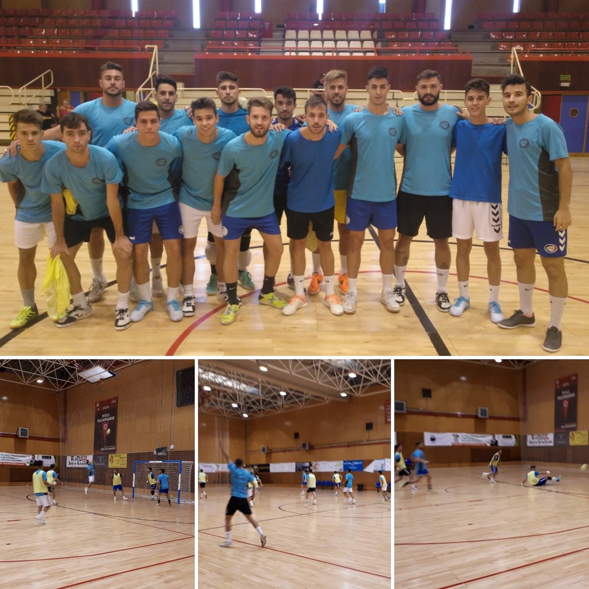 🚨 QUE RUEDE EL ESFÉRICO SEÑORES !!!
Hoy nuestro Segunda División Masculino <a href="/LNFS/">LNFS</a> arranca la pretemporada 19/20 ⚽🥅🏃🏋️📝 
#RivasFutsalSenior #RivasFutsal #GoRivas #UnidosPorUnaIlusion