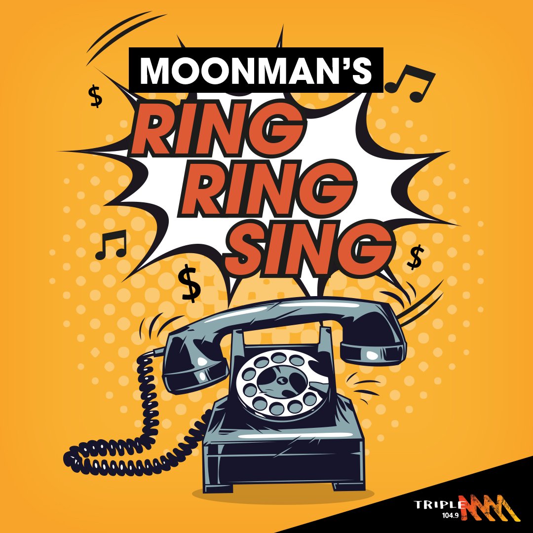 We Ring, You Sing, You Win $500! Register now and listen to 104.9 from 6am: bit.ly/31A2edy