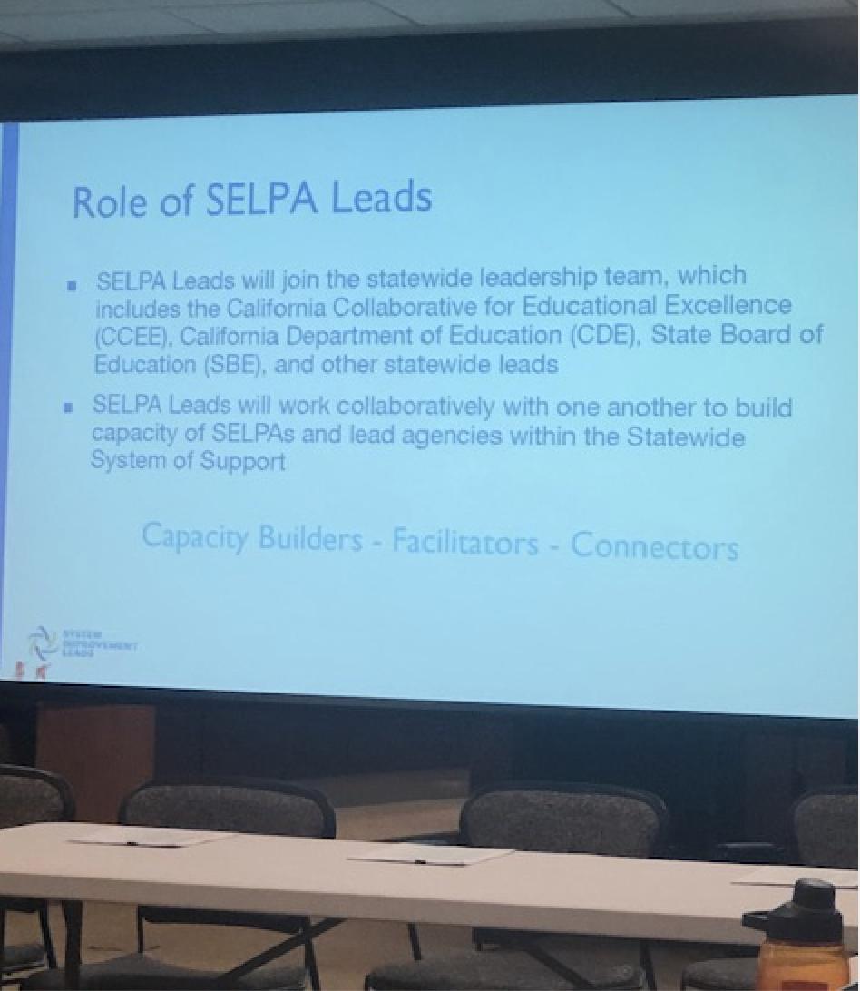 At the <a href="/CADeptEd/">CA Department of Education</a> <a href="/CCEECA/">CCEE</a> SWD Collective Meeting. SELPA Systems Improvement Lead dir. Jacque Williams <a href="/wsgvselpa/">WSGVSELPA</a>, Tamara Clay <a href="/ElDoradoCOE/">El Dorado COE</a> and Leah Davis <a href="/rcselpa/">Riverside County SELPA</a> showing their amazing work! Go to
sil.padlet.org/sil/resources to access resources and Join <a href="/system_leads/">System Improvement Leads</a> to stay informed!