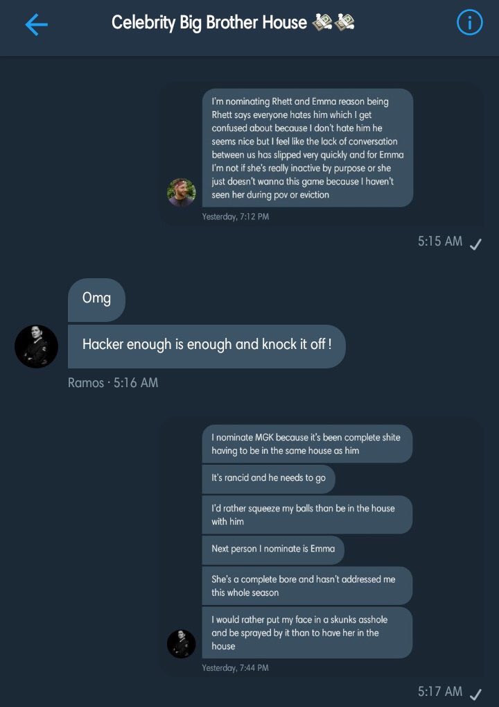 thembbstudios's tweet photo. It's time for a twist that rocked the celebrities from #CMBB4
#MBBThrowback
Big Brother has now been hacked, and he will expose everyone's nominations and exactly why they nominated the way that they did. https://t.co/PqPo28kyF9