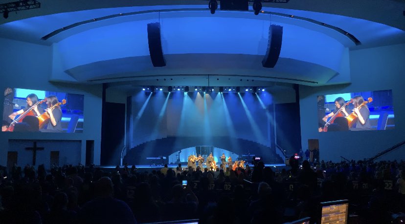 KleinISD's tweet photo. A HUGE TY to EVERY #KleinFamily member who made our 2019Kickoff a success! Special thanks to our student performers @KleinCainHSBand @KCTIGERBAND @kleinorch @KleinOakDance @KFHSChoir, student speaker @Scamach0, &amp; @championforest for giving us the space to have our family reunion! https://t.co/D40d9Pu7dt