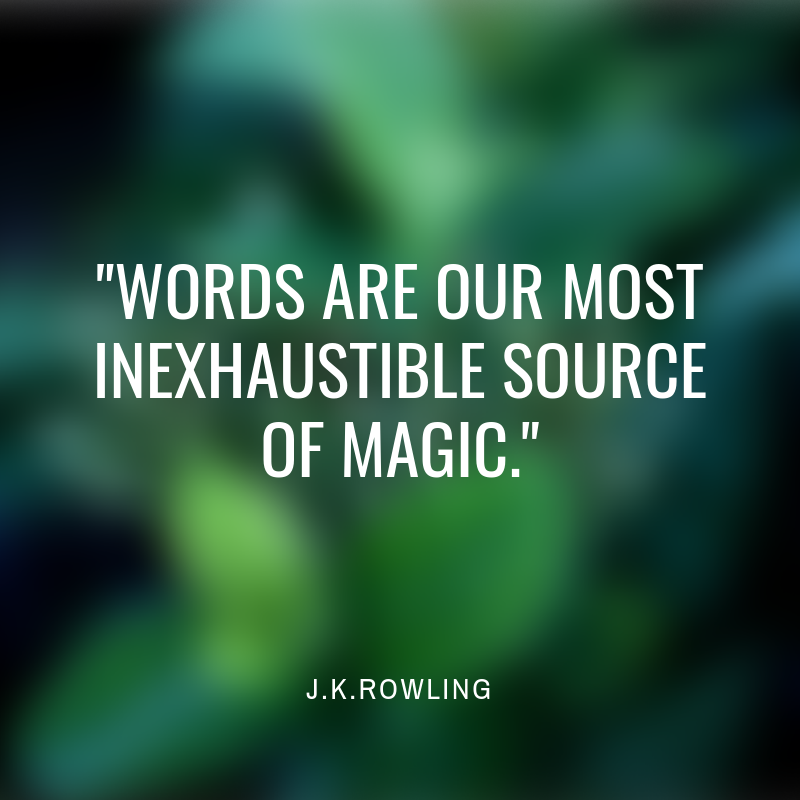 KenMearsAuthor's tweet photo. Words are #magic! Wouldn't you agree?
#jkrowling #harrypotter #motivationalmonday #quote #goodquote #inspire #magicquote #author #alliterist #imanalliterist #bookish #shelfie #amwriting #writer #creativity #writing #fantasy #mustread #readmore #writingcommunity https://t.co/ijyhLRvkz1
