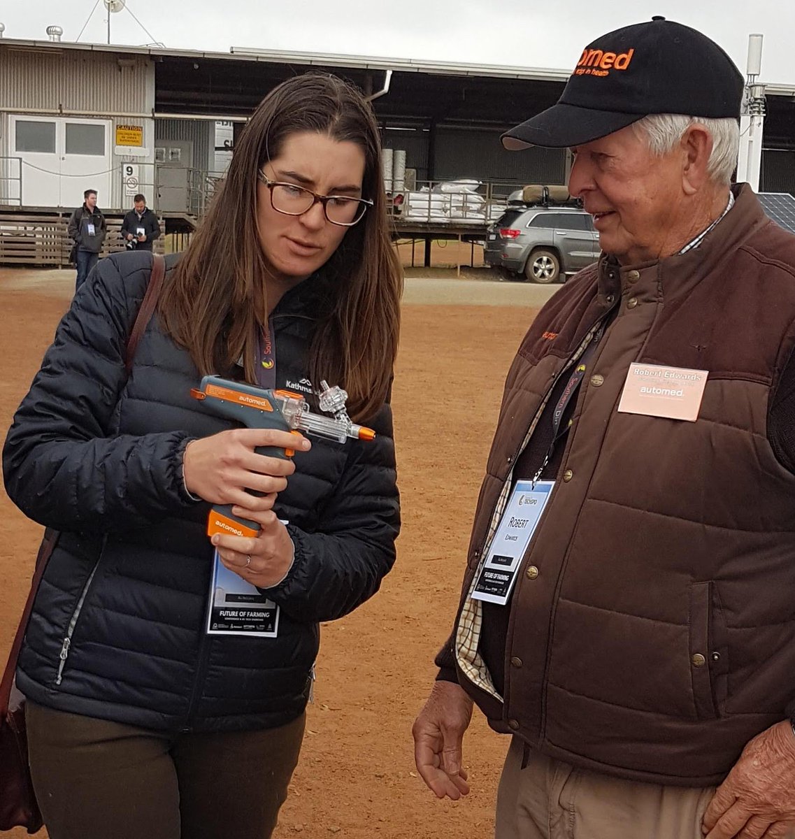 automed_OS's tweet photo. Our Australia managing director, Robert Edwards, was at the Southern Dirt Techspo in Wagin, AU last week sharing the latest updates with #automed including the new Set & Forget feature. https://t.co/mOhT22MlDu