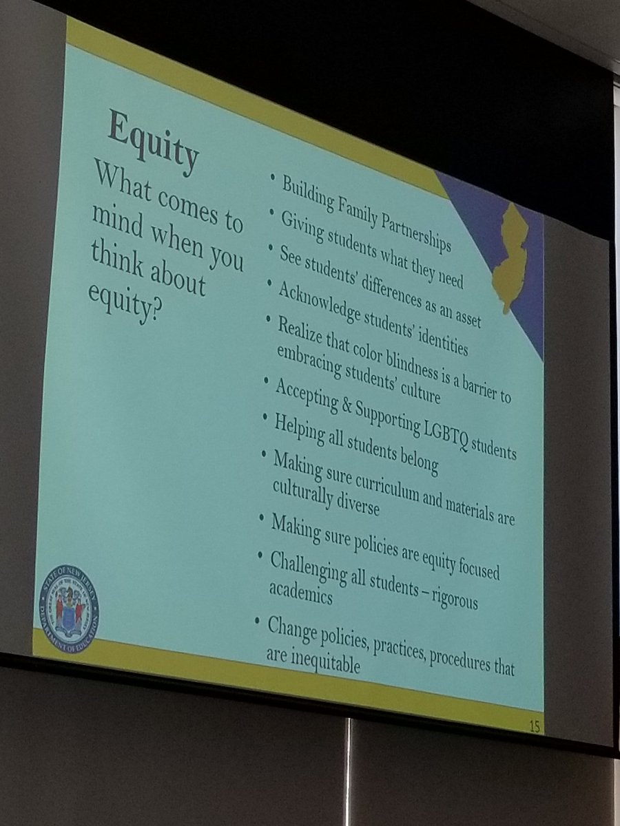 SuperShoieb's tweet photo. Equity is access, fairness and inclusion for all.  We must examine and acknowledge inequities in order to ensure that we are meeting the needs of every individual: students, educators and parents! #PrincipalNetwork https://t.co/SNpIR008mU