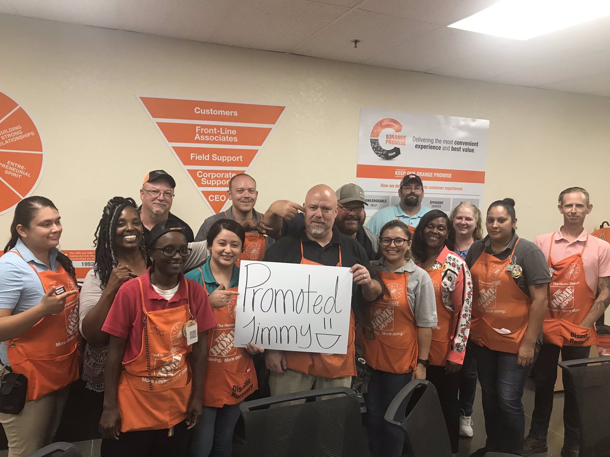 Congratulations on your Promotion Jimmy. We know you’ll do a Great job.