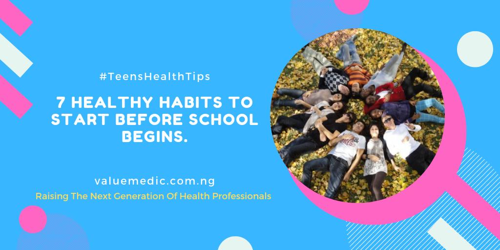 ValueMedic's tweet photo. It’s a lot easier to build up a new routine during the summer when your schedule is less hectic, than during the busy school year.
Learn more: https://t.co/sMB7Vzw4UP
#ValuemedicTeensHealthTips #HealthTipsForTeens
#MedicalSchool
#NursingSchool
#MedicalEducation https://t.co/W8aH0sd44r