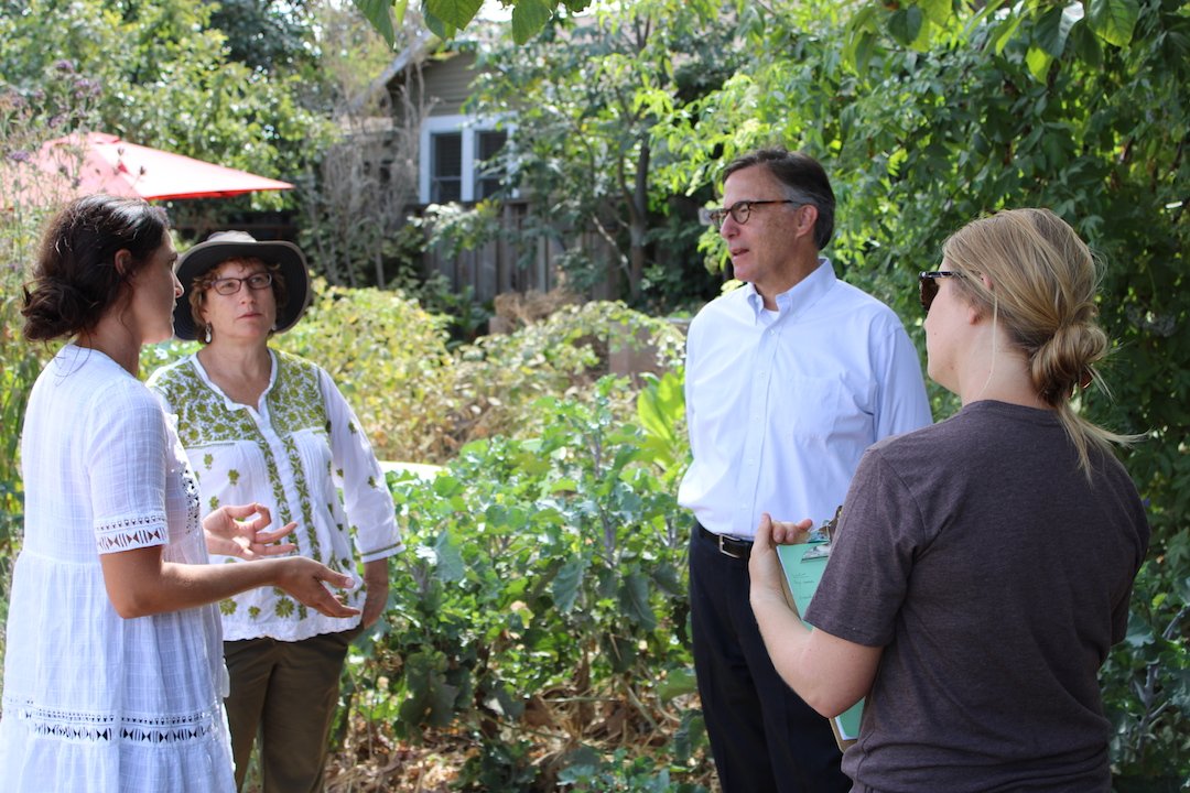 kevinobriensj's tweet photo. Grateful for the ongoing work of our Center for Sustainability team.  We discussed SCU’s bold climate action goals and accomplishments so far.   We have more work to do and I look forward to working with the entire Bronco community to achieve our #SustainableSCU mission. https://t.co/9THmdNRXDR
