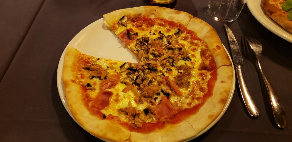 Espectacular pizza #singluten en restaurante va bene en Playa de poniente Benidorm!