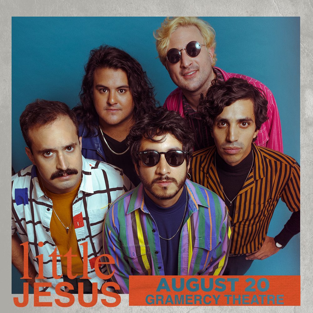 COMING SOON: <a href="/thelittlejesus/">Little Jesus</a> - Disco De Oro US Tour at <a href="/GramercyTheatre/">Gramercy Theatre</a> on August 20 📀 Hurry and grab tickets while they’re still available: livemu.sc/33qW9So
