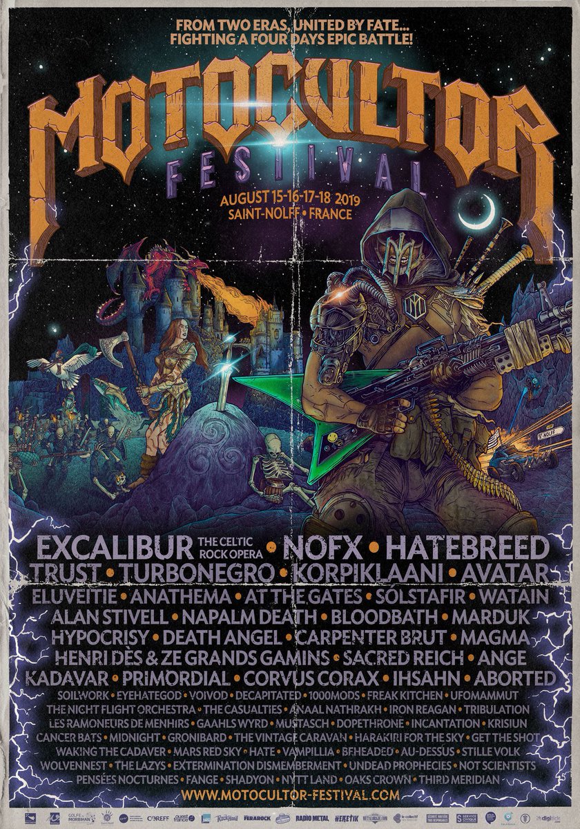 PrimordialEire's tweet photo. Motocultor is coming up! we are on Sunday night! @dragonprodhh @MetalBlade @brianslagel @MotocultorFest https://t.co/hjxlS7R4rj