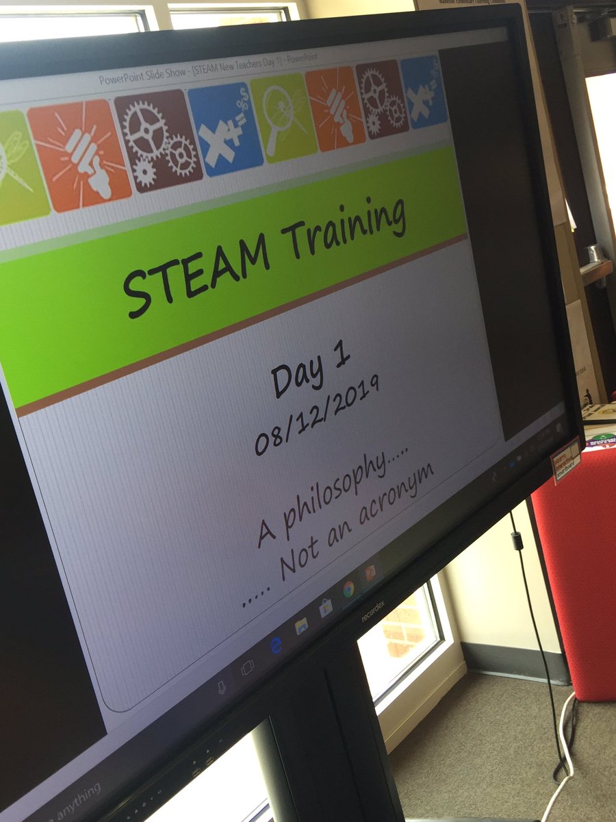 MabletonSteam's tweet photo. #STEAM Training for our new Ts today @MabletonES #UltimateLearningExperience @STEMcobb https://t.co/518Z3WXIuY