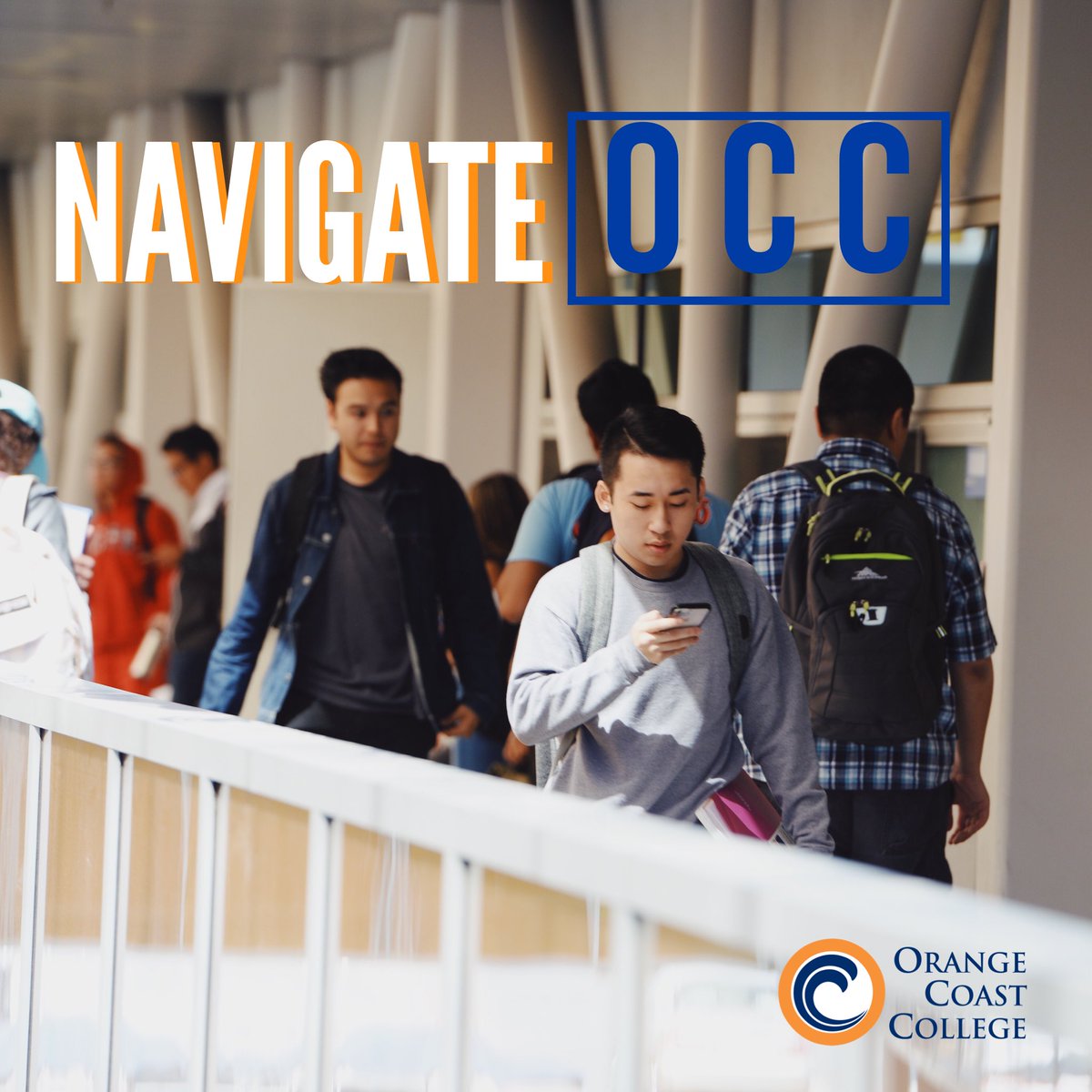 orangecoast's tweet photo. ATTN New Pirates: Make sure you sign up for Navigate OCC, scheduled for Aug. 20! This new student orientation will show you the ins and outs of OCC, and includes campus tours, financial aid and scholarship resources, and transfer workshops 💙🧡 https://t.co/sSa3RQOv8V https://t.co/qftdSgLnRo