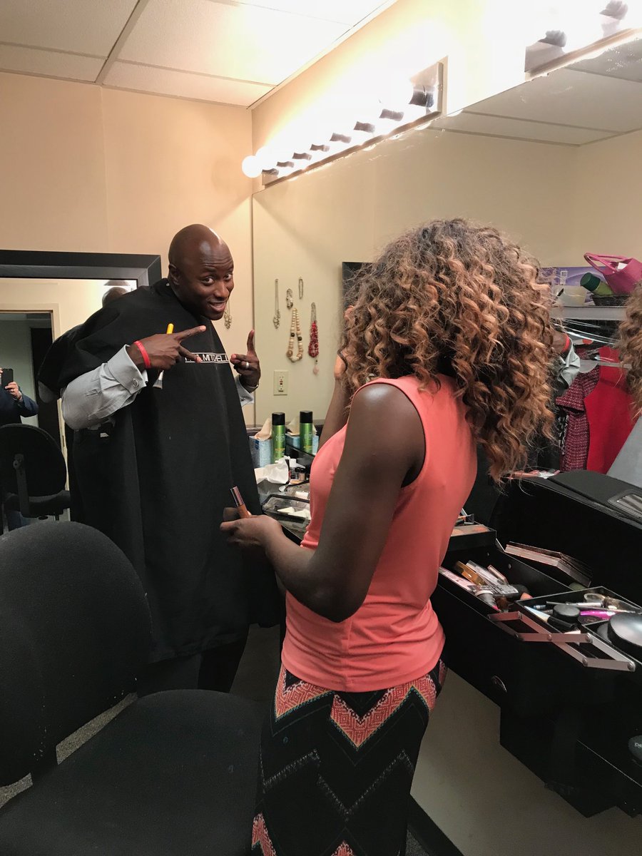 randysports's tweet photo. @DjShockley3 getting pretty for #FalconsPlayback 6pm @FalconsATLCW join us https://t.co/9t5Vk3bQlJ