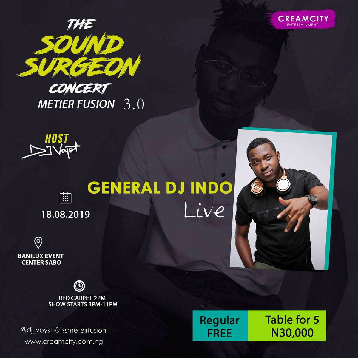 djvoyst's tweet photo. We've not come to joke!!!!
#tssmetierfusion3 is coming with a totally different experience ⚡⚡⚡
@SustainOlami
@generaldjindo
#techod https://t.co/E8C9ORZPwV