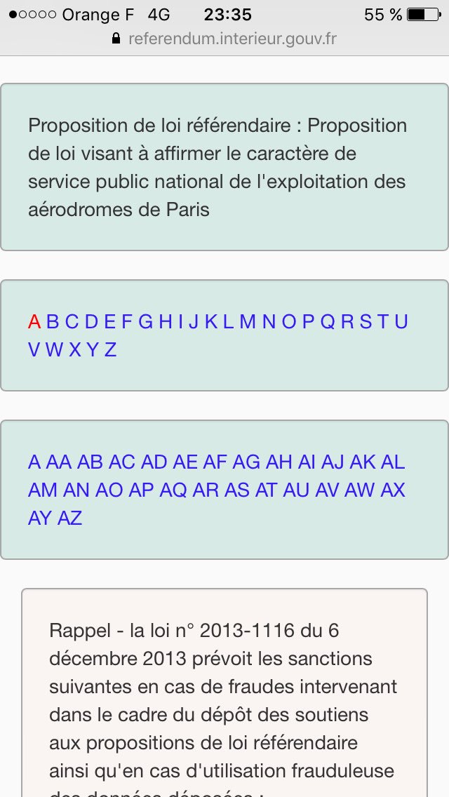 Compteur Referendum ADP tweet media