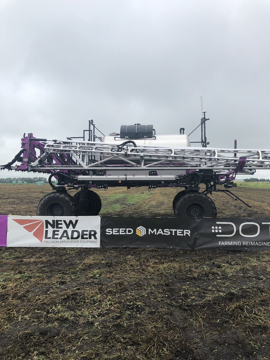 PattisonLiquid's tweet photo. All ready for @AgSmartOlds show! Live sprayer demos will be running at 11 and 3 Tuesday &amp; Wednesday. https://t.co/puMAcR7646