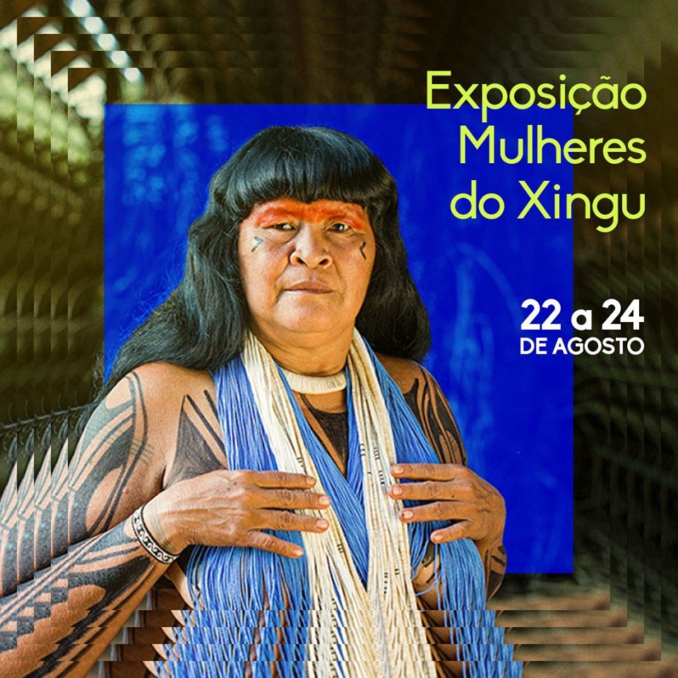 Mulheres do Xingu, de 22 a 24/08 na <a href="/UnibesCultural/">Unibes Cultural</a>. Mais em bit.ly/2OKeRBt

#VireSuaCidade #ViradaSustentável2019 #Sustentabilidade

Lei de incentivo à Cultura. Realização: Secretaria Especial da Cultura, Ministério da Cidadania e Pátria Amada Brasil e Governo Federal.