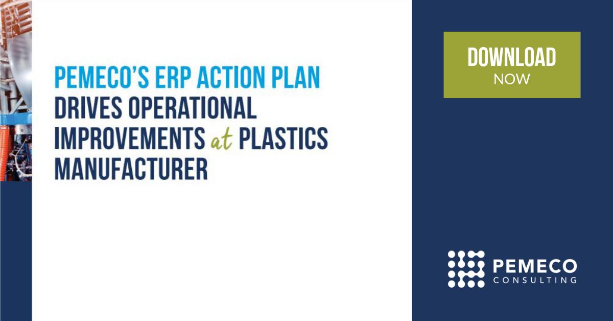 Case Study: Change Management and Product Configuration Drive Major Improvements at Multi-National Plastics Manufacturer.

Read this #casestudy now: pemeco.com/wp-content/upl… 

#ERP #manufacturer #businesstransformation #ERPActionPlan
