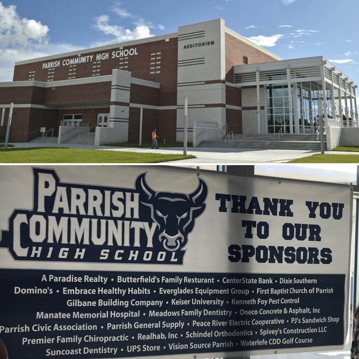 Keiser University is a proud sponsor of Parrish Community High School in Manatee County, and we wish you the best of luck as you welcome students for the first time! 📚

#keiseruniversity #keisercares #keisercommunity
#parrishcommunityhighschool #manateecountypublicschools