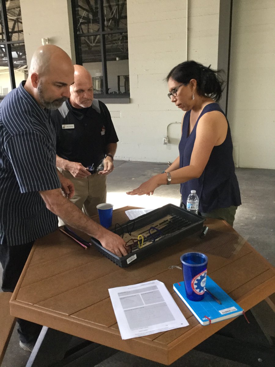 Science_of_TR's tweet photo. Studying river flow in @twinrivers as scientists, of course! Elementary teachers learn to apply the same @ArgumentDriven Inquiry approach to science as our secondary teachers today at the district office. https://t.co/pi8aSqxy2m