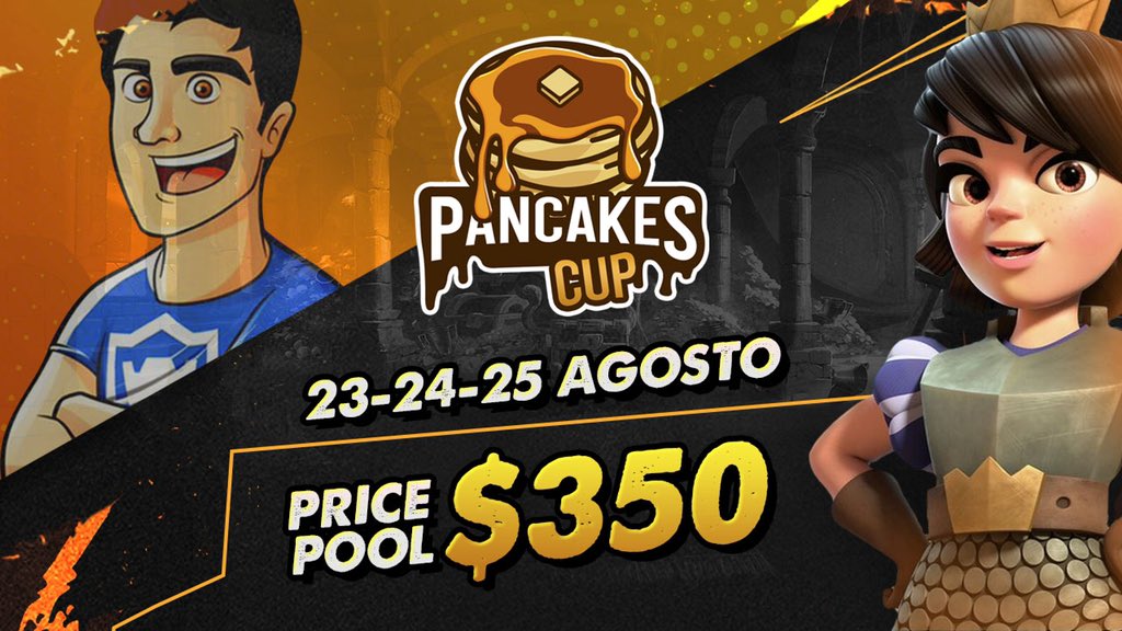 ¡¡VUELVE LA PANCAKES CUP!!

Muy contento de poder llevar acabo la tercera edición con <a href="/GaryReyesCR/">Gary CR</a> .

¡más grande y mejor que nunca!

▶️ 3 días de competencia 
▶️ 32 ProPlayers 
▶️ $350 Dólares de Prizepool

Atentos a todas mis redes sociales para más información.

#PancakesCup3