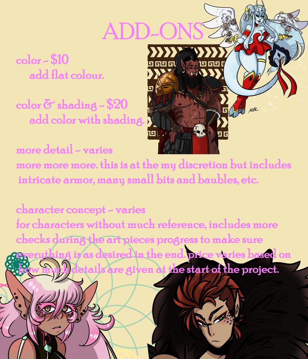 VampPudding's tweet photo. Hey hey! My commissions are open~! I am offering an end of the summer sale for the rest of August. c: So if you have a D&amp;D character or an OC hmu! 

#dndart #commissionsopen #DnD #commissions https://t.co/MFpZ3qUFm1