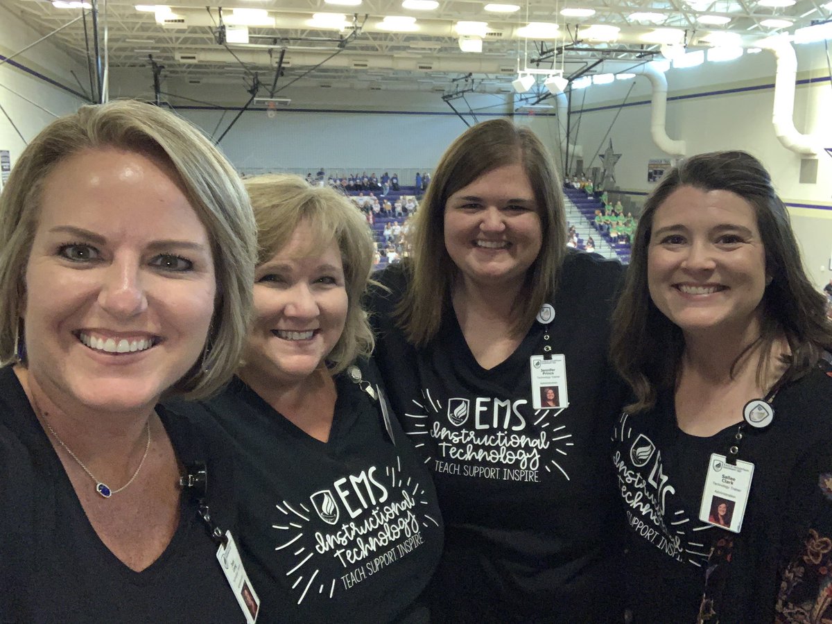 JenniferPrince's tweet photo. Bring on the 2019-2020 school year! The @emsisdits team is ready! #EMSproud #EMScommUNITY #theEMSdifference https://t.co/NUP9GRlluJ