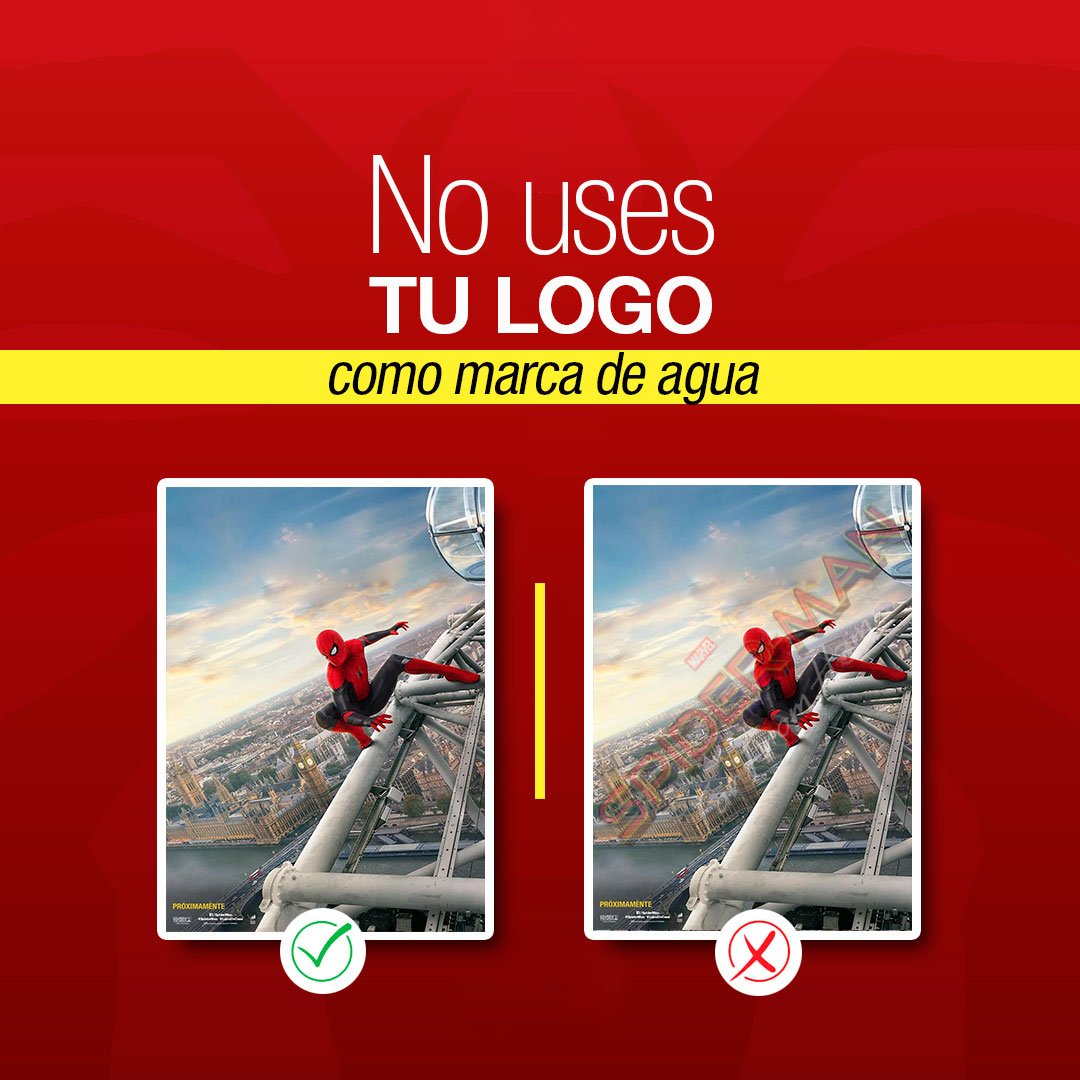 llaviagency's tweet photo. Nuestro logo en las #redessociales debe ser usado con moderación y de manera estratégica ya que si su uso es muy frecuente puede resultar molesto para nuestro público ❌
.
Dinos ¿Qué otra recomendación añadirías?✨ #Logos #farfromhome https://t.co/mZaxTxEQTm