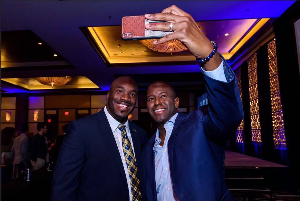 DarrellGastonDC's tweet photo. Had a pleasure hanging out with my buddy @AndrewGillum who help create an amazing organization name @YEOnetwork who help engage, empower and educate a young elected official like myself to go out in the world and be the change that I want to see! https://t.co/bDFgRZNRZB