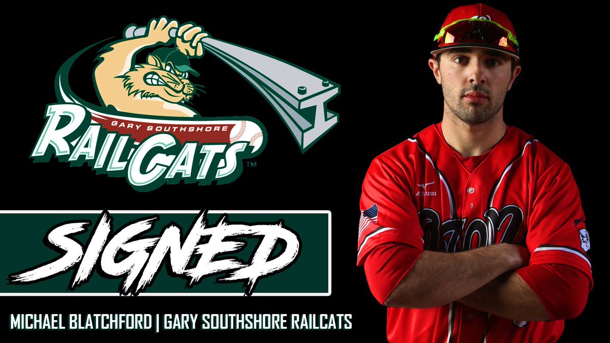 Congratulations to Michael Blatchford on signing a professional contract with the Gary Southshore Railcats of the American Association! #ProBishops