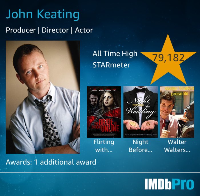 johnskeating's tweet photo. Created my #IMDbProcard today thanks to @bonniegillespie & #GIGFTNT! #SMFAninjas https://t.co/IMhYBWU5SN