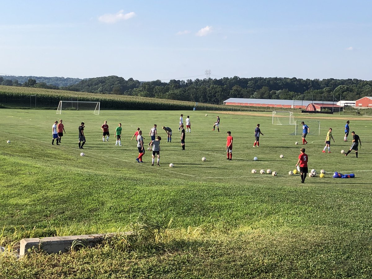 octathletics's tweet photo. First day of practice for some of Octorara’s teams!!  Tennis, Boys Soccer, Girls Soccer and Girls Volleyball!!  #eveningpractice #beautifulChesterCounty https://t.co/TjiQDZBsBb