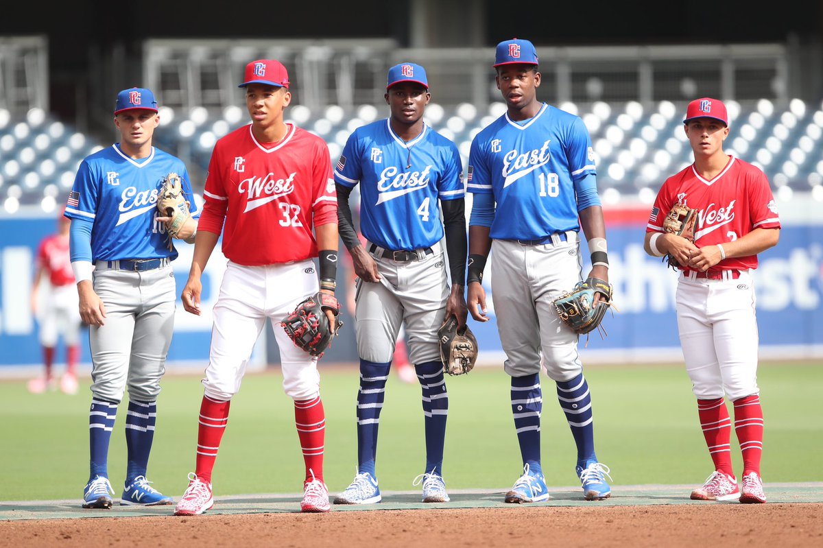 BSN_baseball's tweet photo. RECAP: We had an amazing time this weekend at the @pgallamerican game in San Diego! We are very happy to outfit both of the extremely talented squads and look forward to more down the road! #pgaac #perfectgame #uniswag #baseball #bsnsports #theheartofthegame https://t.co/OLDRmHdbuo