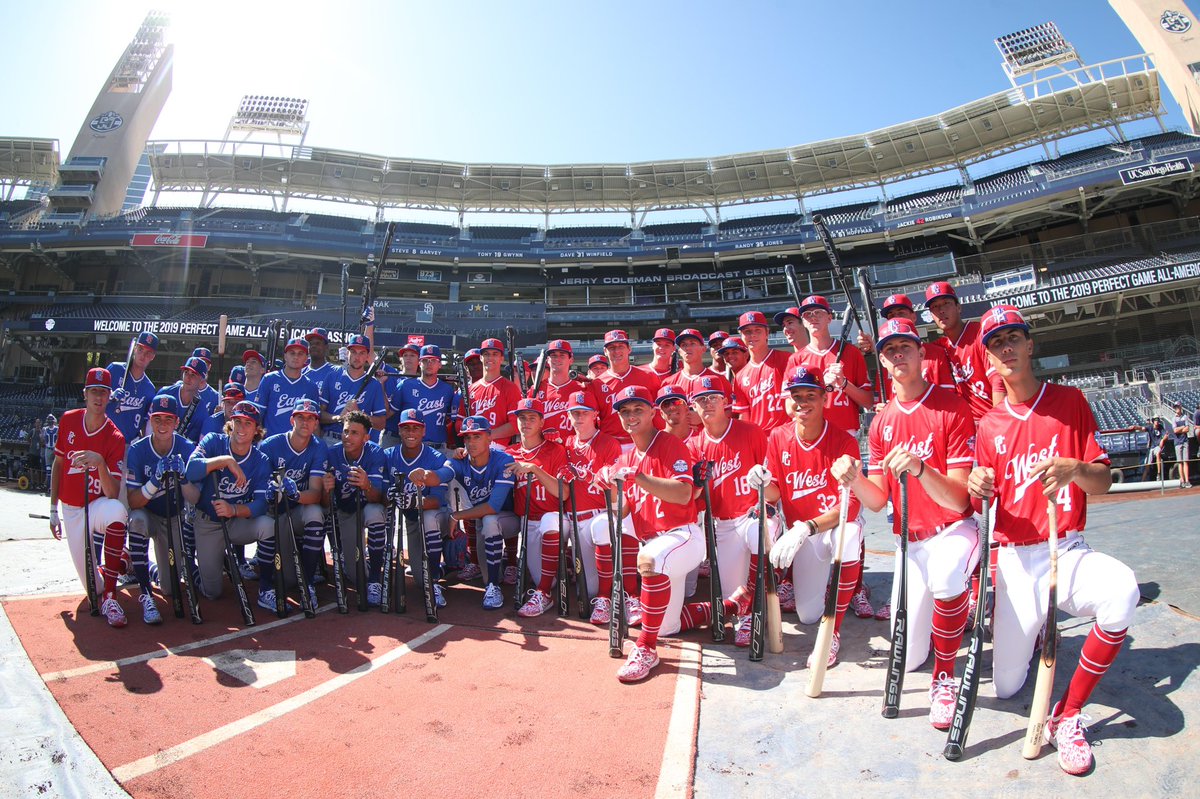 RECAP: We had an amazing time this weekend at the @pgallamerican game in San Diego! We are very happy to outfit both of the extremely talented squads and look forward to more down the road! #pgaac #perfectgame #uniswag #baseball #bsnsports #theheartofthegame