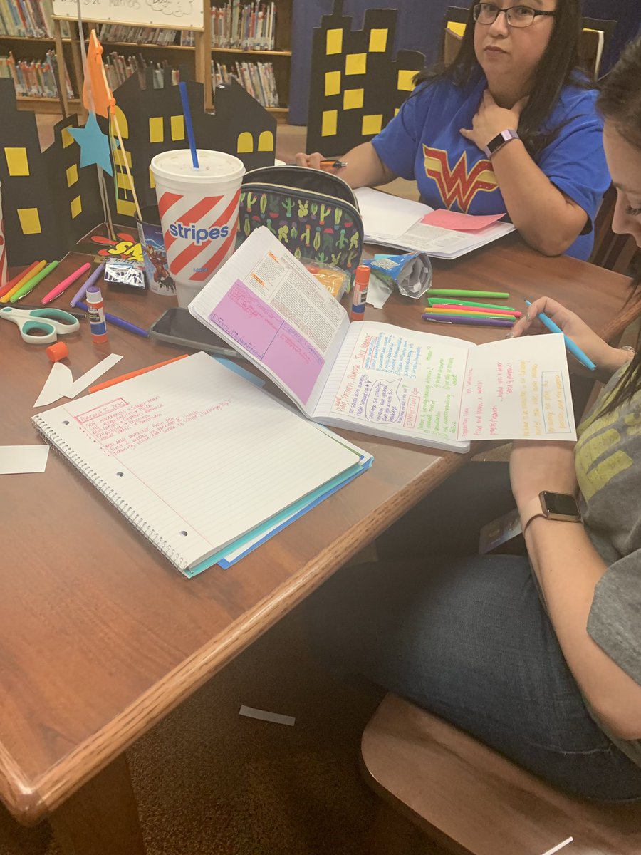 Rockets120's tweet image. Today Rayburn staff created interactive notebooks to begin our book study with Critical Thinking in the Classroom! @McAllenISD @Rockets120 #districtofchampions #criticalthinking #interactivenotebooks