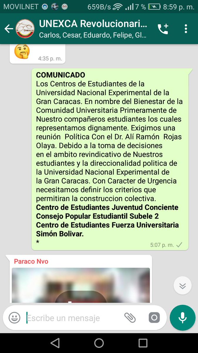 UNEXCA SEDE LA URBINA tweet media
