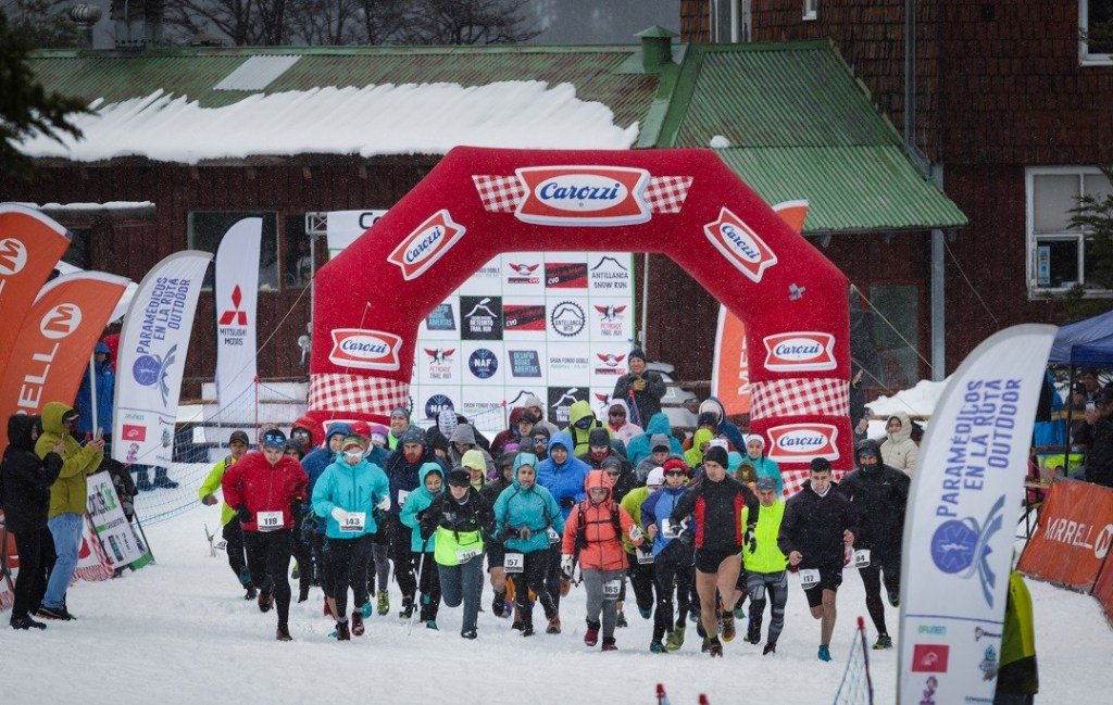 Trail_Austral's tweet photo. Carolina Pincheira y Daniel Díaz vencieron en el 1er Snow Running Antillanca 2019 https://t.co/Sny1qIAdUb https://t.co/8M6HYpCVeq