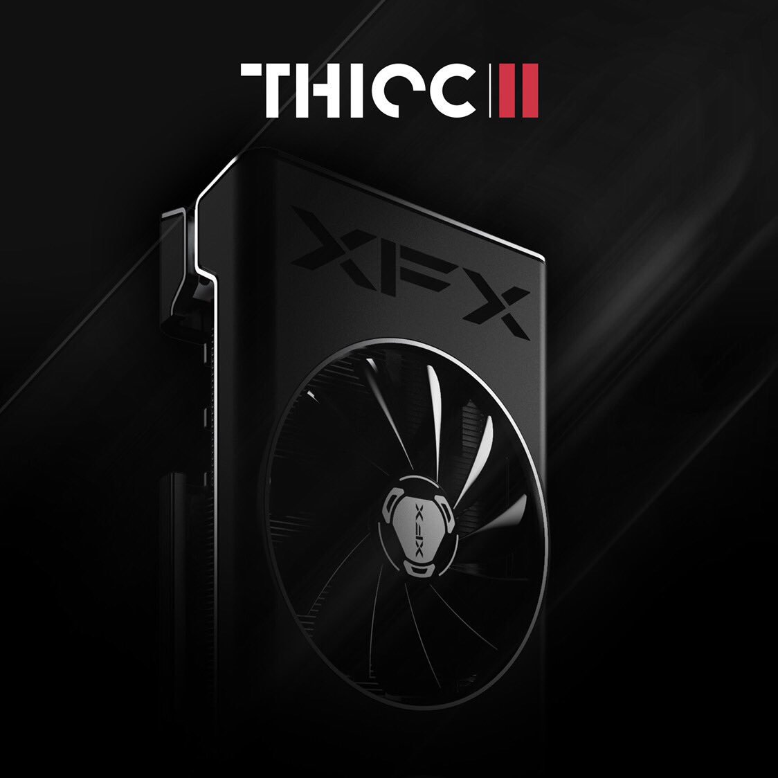 Estan preparados para la nueva XFX 5700 XT THICC II?
Estão preparados para a nova XFX 5700 XT THICC II?