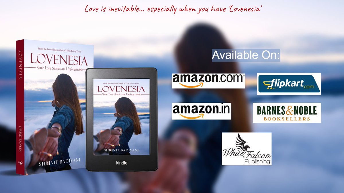 ShrinitBadiyani's tweet photo. Hello, my new book 'Lovenesia' is out now! Available in both ebook &amp; Paperback worldwide. Free on Kindle til tmrw.
https://t.co/9Ia6j621Pm
https://t.co/N27MrwFhVt

#KindleUnlimited #kindledeals #Kindlebooks #KindleCountdown #freebie #writerslife #author #readers #BookLoversDay https://t.co/eaLWWzz09s
