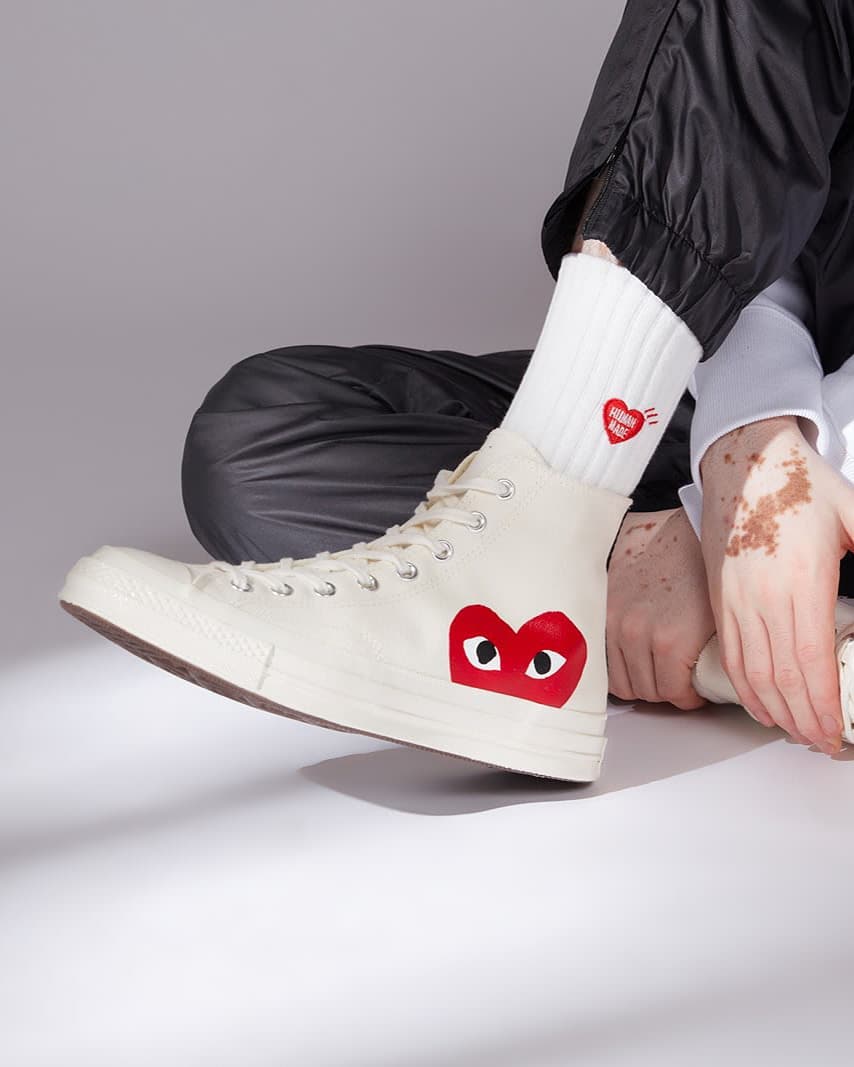 end comme des garcons play