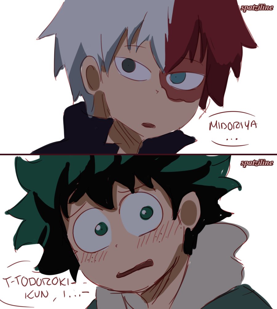 TODOROKI NO!! This was @Do96ite's idea and I needed to draw it lol #BokuNoHeroAcademia 