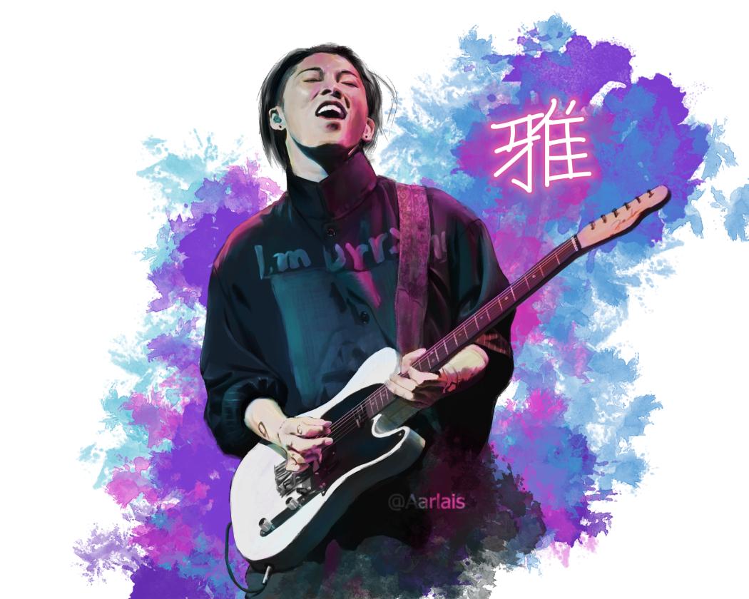 Aarlais's tweet photo. I had an absolutely wonderful time at your show last night in San Antonio @MIYAVI_OFFICIAL

It was a joy to finally get to meet you in person and even give you my art 💗 I hope to rock with you again someday!! 🤟💕 https://t.co/CgCipQC7BZ