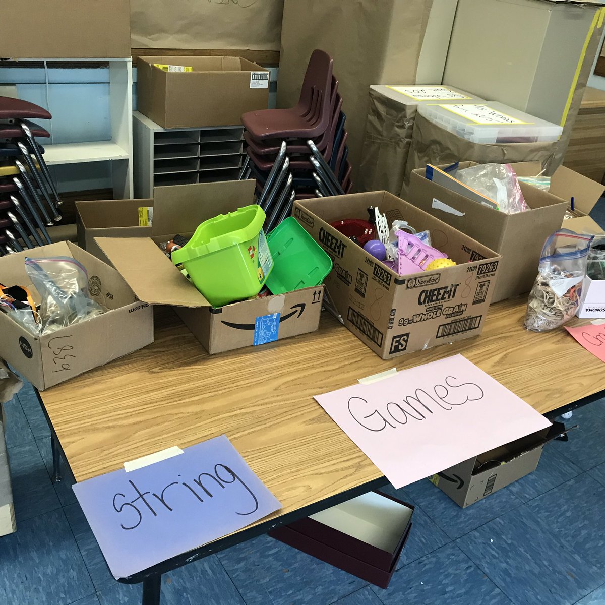 OSDINVENT's tweet photo. Inventors Supply Room! Can’t wait to see all of our inventions!@CampInvention  @OSchoolsPR https://t.co/DbnYJ5pJbD