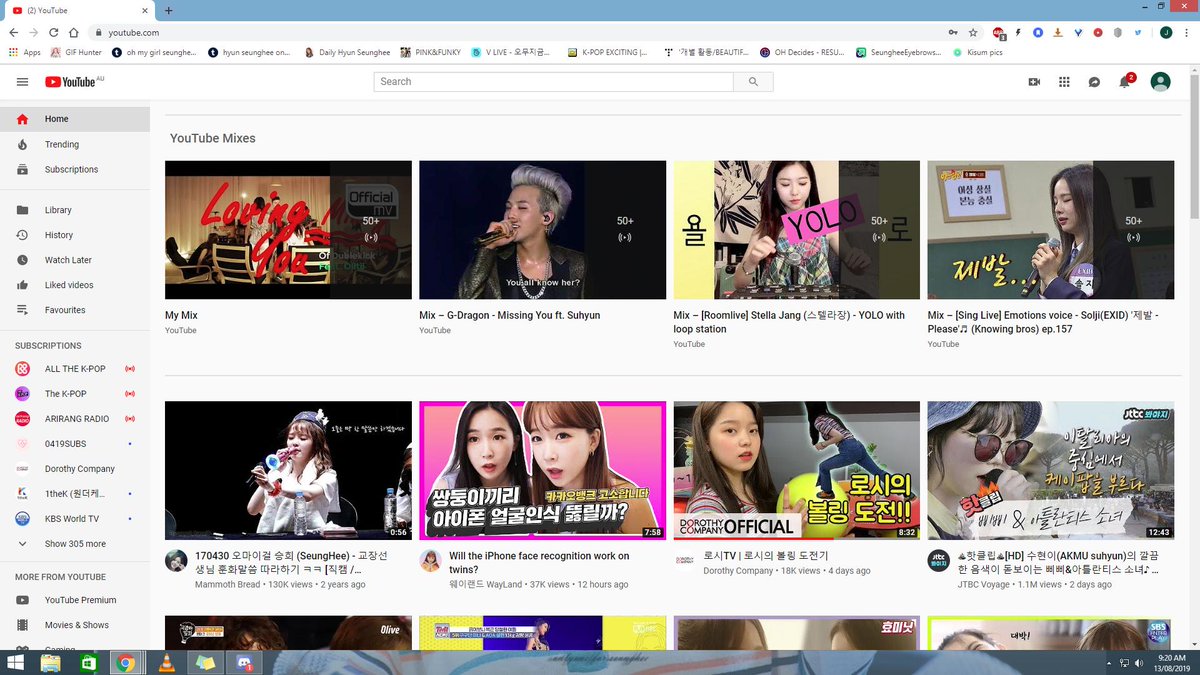 AnAverageJay's tweet photo. Now #YouTube decides to change their layout...wtf is this giant layout?!! 🤮#YouTubeLayout https://t.co/R8JxVSdiQR