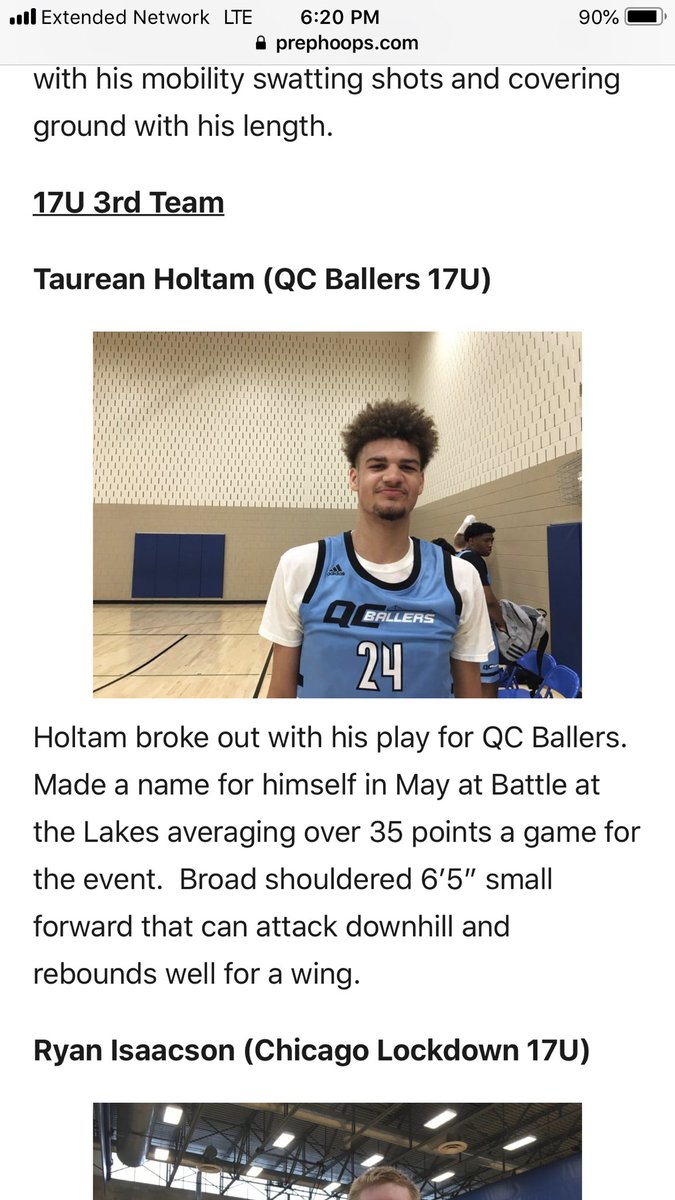 jduv20's tweet photo. @scottybscout @QC_Ballers @mspringsteen @TaureanHoltam1 This is what hard work gets you! Proud of this young man right here! But we still got work to do!!! #hardworkpaysoff #breakoutsummer https://t.co/0cKLiQYDrF