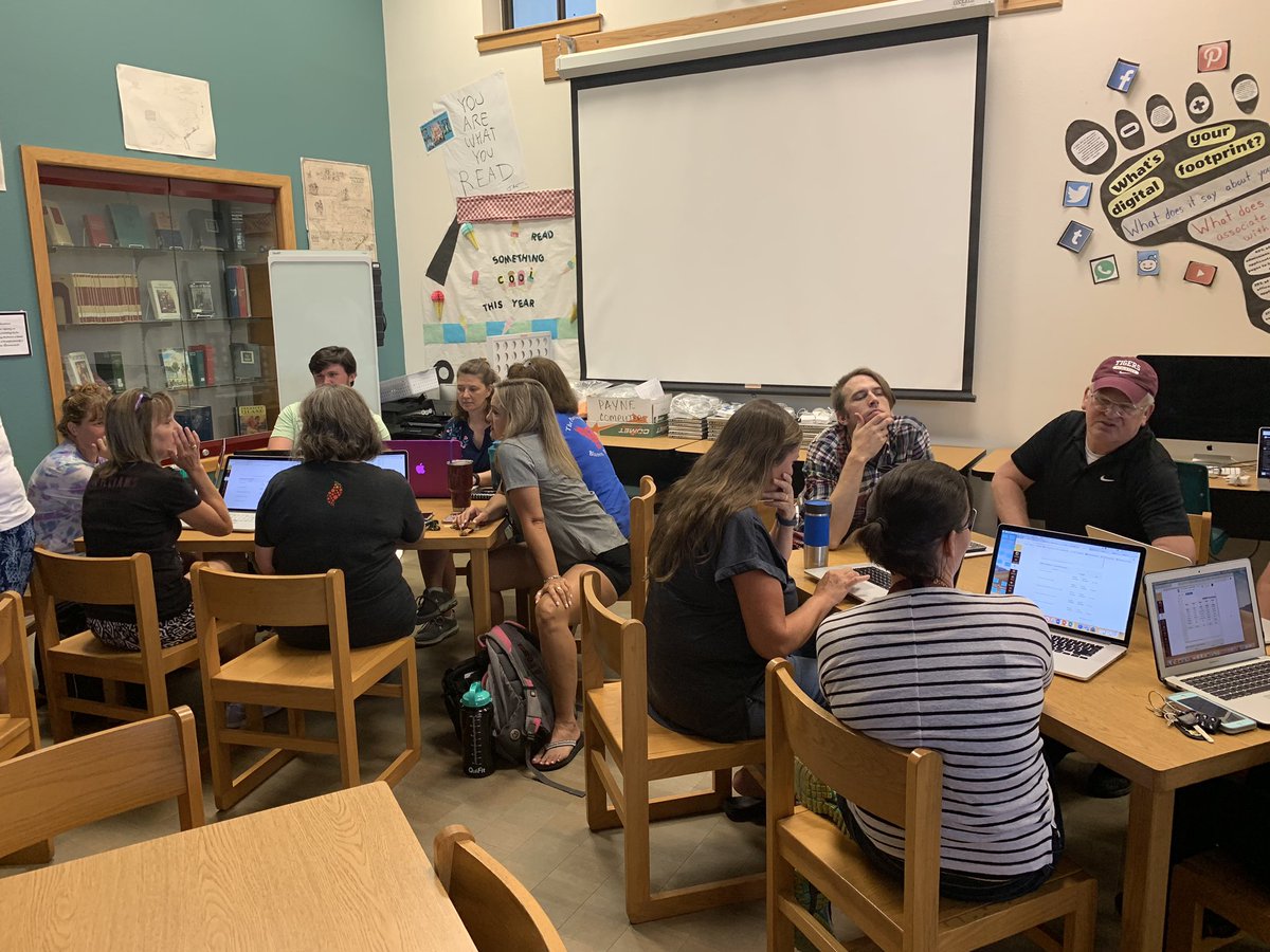 InnovateDrip's tweet photo. @DSMStigers getting to know each other and getting ready to introduce their new team members through @CanvasLMS Welcome back Tigers, we missed you! #iamdsisd #wearedsms #innovatedrip @DSISD https://t.co/7PcxFGYT9j