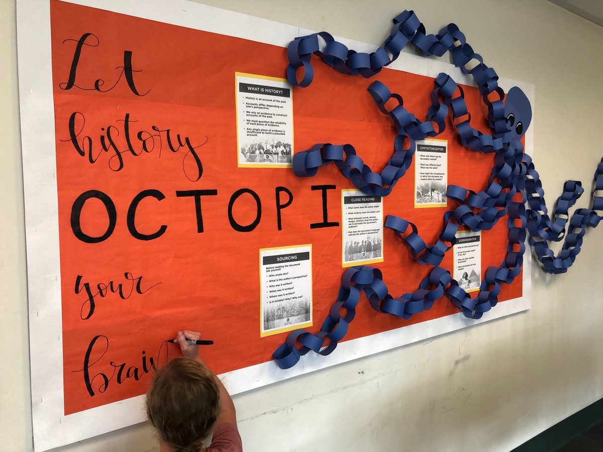 GoodHumanities's tweet photo. Getting the classroom ready for a new school year! https://t.co/V5oOx5ialL