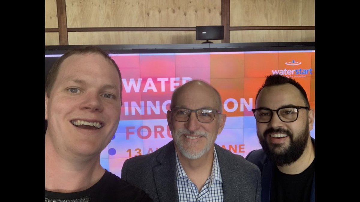 Looking forward to the <a href="/WaterStart/">WaterStart</a> event today to learn about the issues  faced by the #queensland #water community and to understand how #waterinnovation can address some of these challenges. #WaterStart #Watertech #startuplife <a href="/nickshewring/">nick shewring</a>