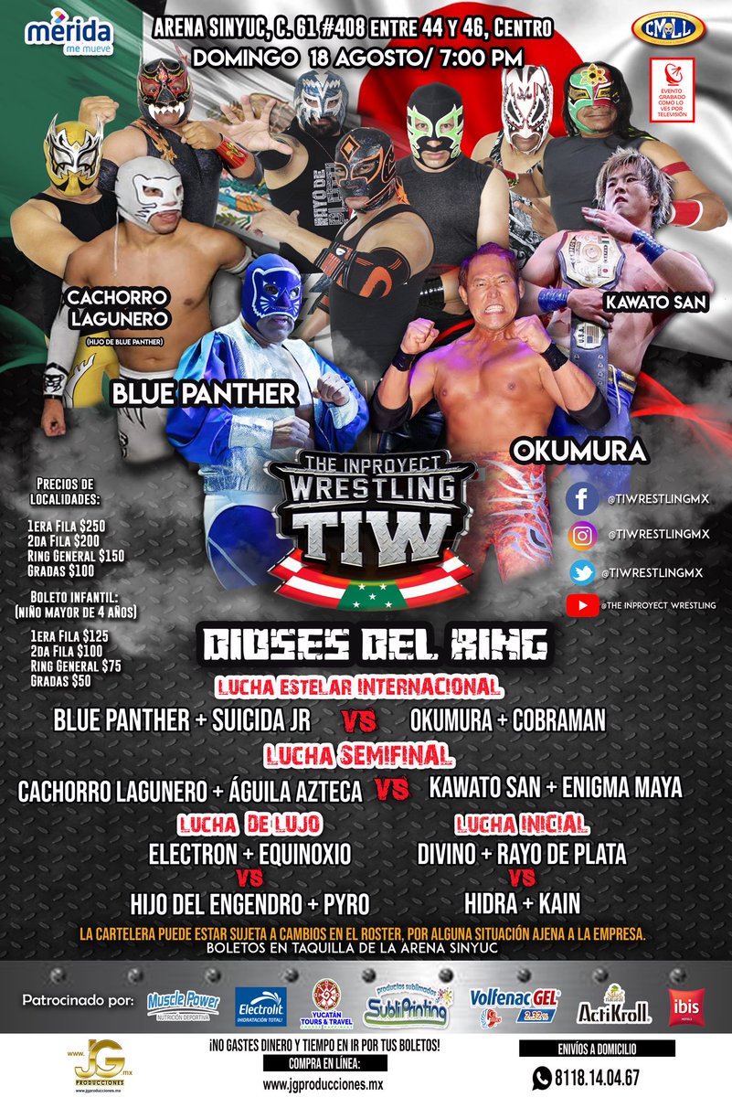SuicidaJrTIW's tweet photo. No faltes #Merida #Yucatan  #SOMOSTIW https://t.co/wCN1eJfiMT