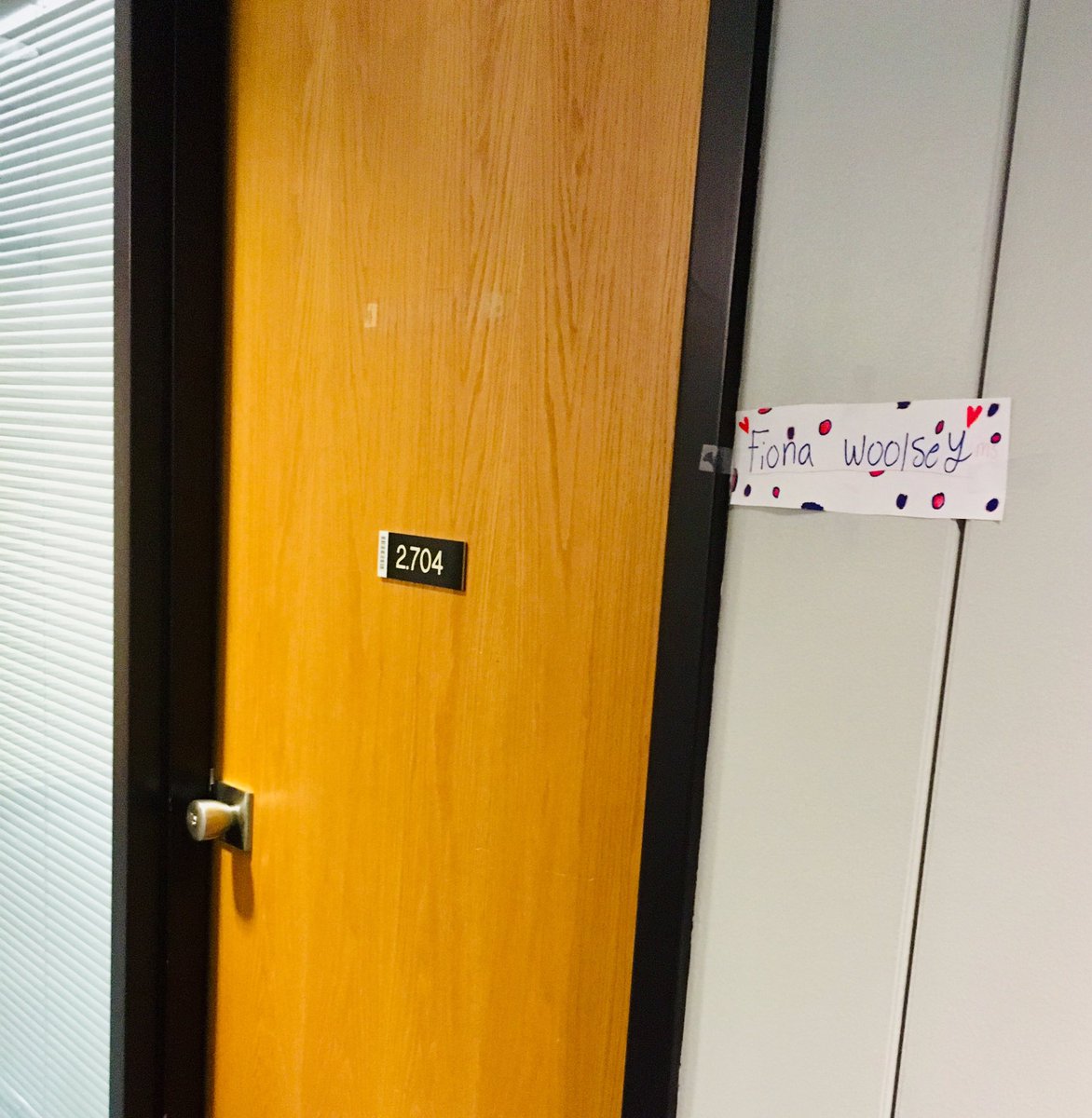 mdiltzwoolsey's tweet photo. Walk in like you own the place, make yourself a name plate, and take that empty office. #Boss #WorkWithMom #JumpinRightIn https://t.co/7ZhklyCRcz